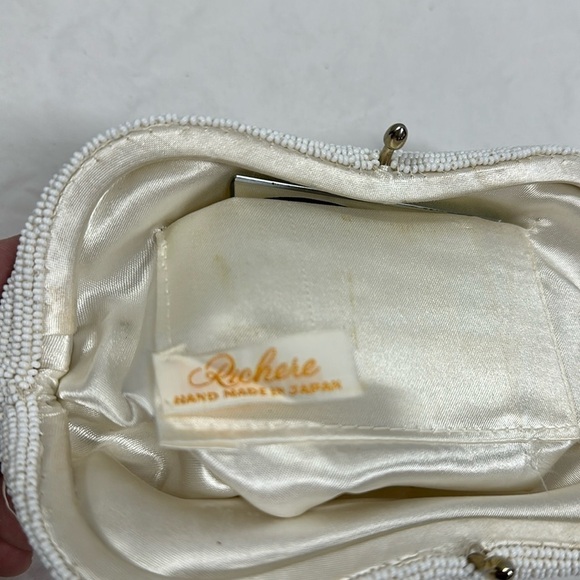 Handmade Richere Vintage Intricate Beaded Snap Clutch - Picture 6 of 7